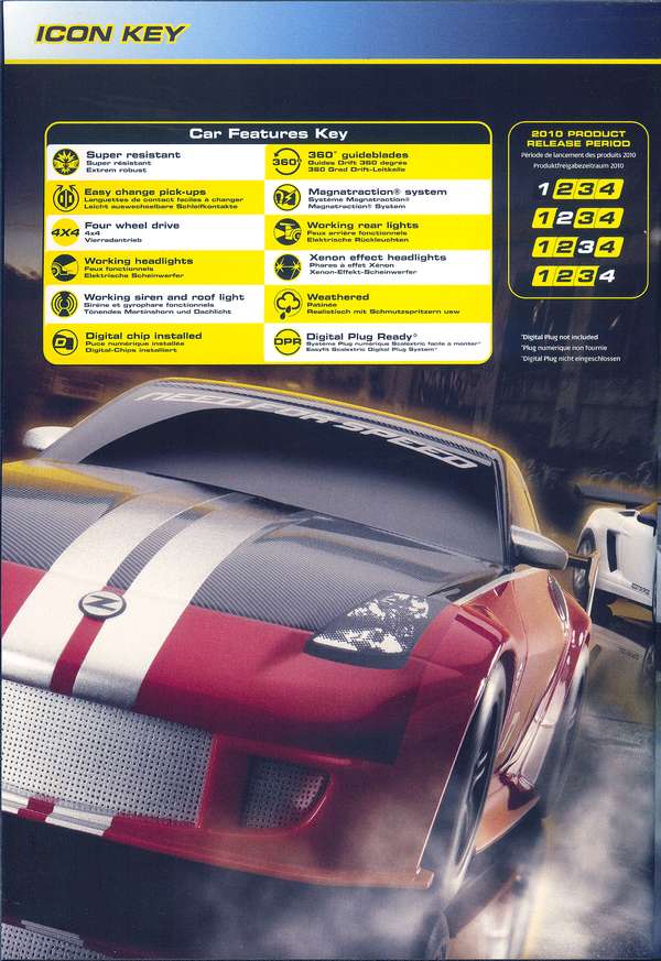 Scalextric Catalogue 2010 page 2