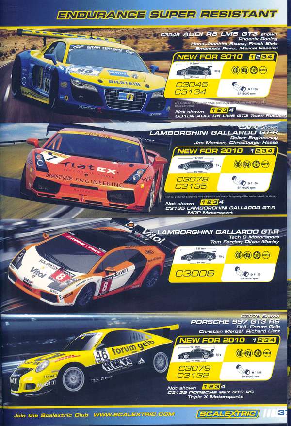 Scalextric Catalogue 2010 page 39