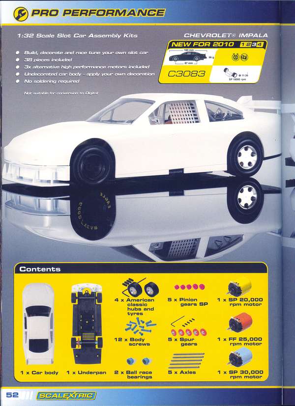 Scalextric Catalogue 2010 page 54