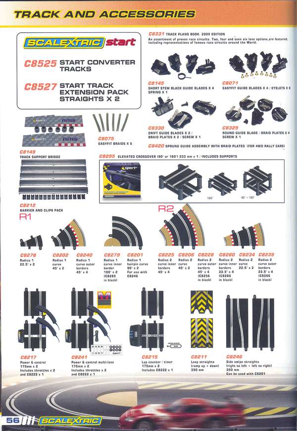 Scalextric Catalogue 2010 page 58