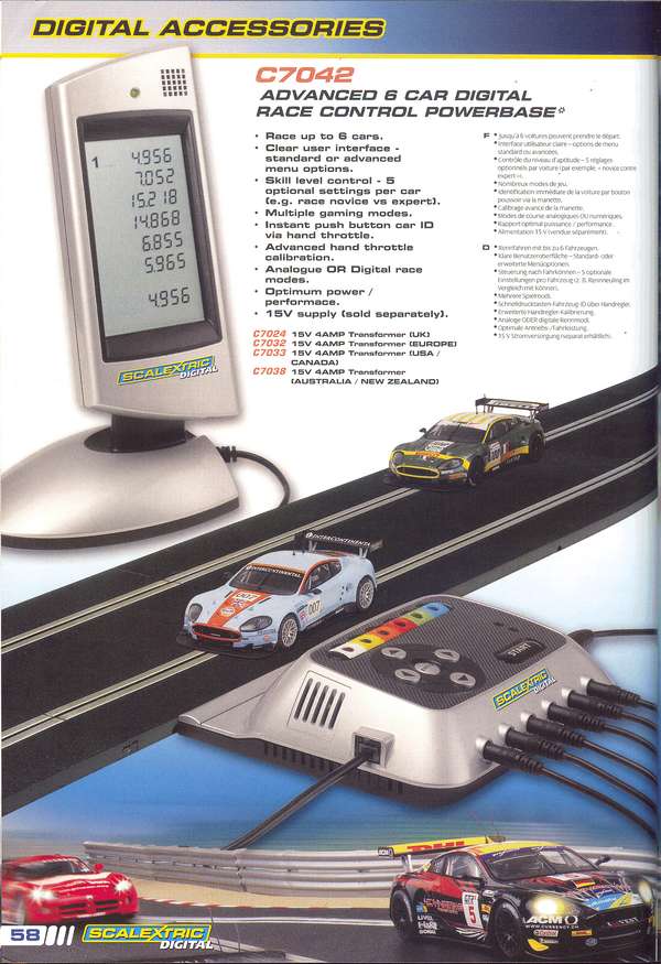 Scalextric Catalogue 2010 page 60
