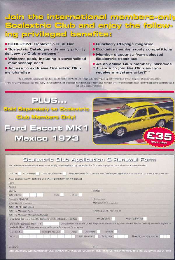 Scalextric Catalogue 2010 page 81