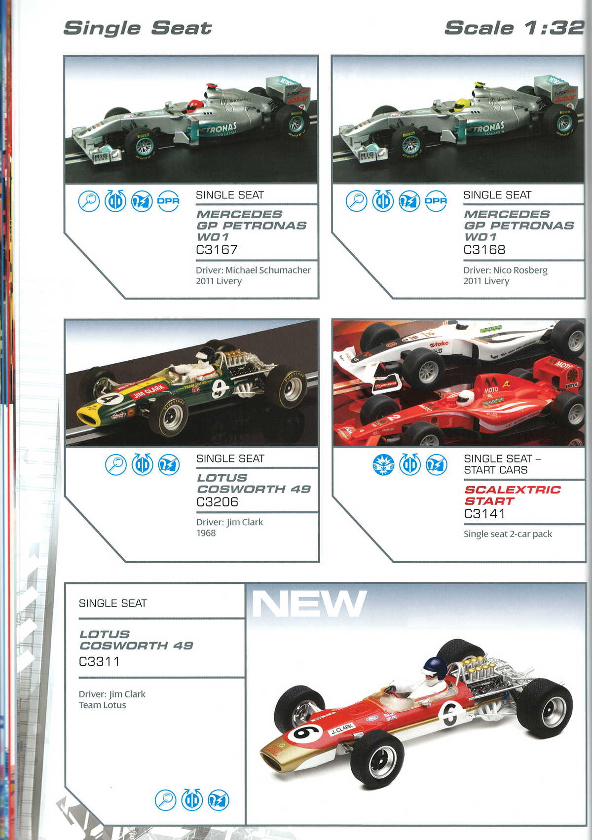 Scalextric Catalogue 2012 page 32