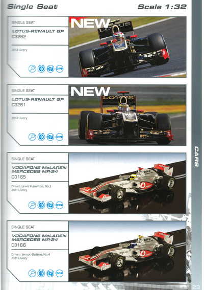 Scalextric Catalogue 2012 page 31