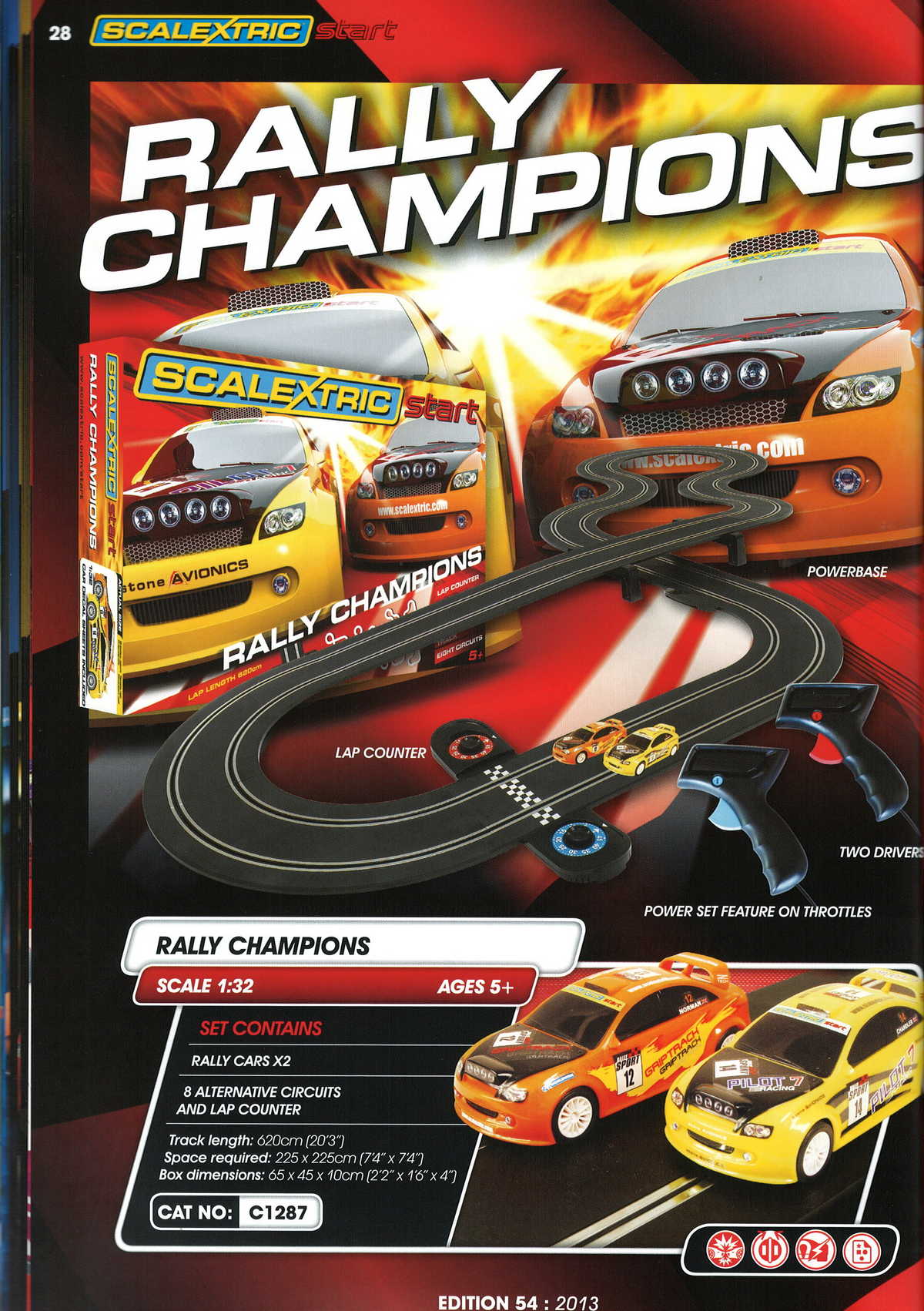 Scalextric Catalogue 2013 page 30