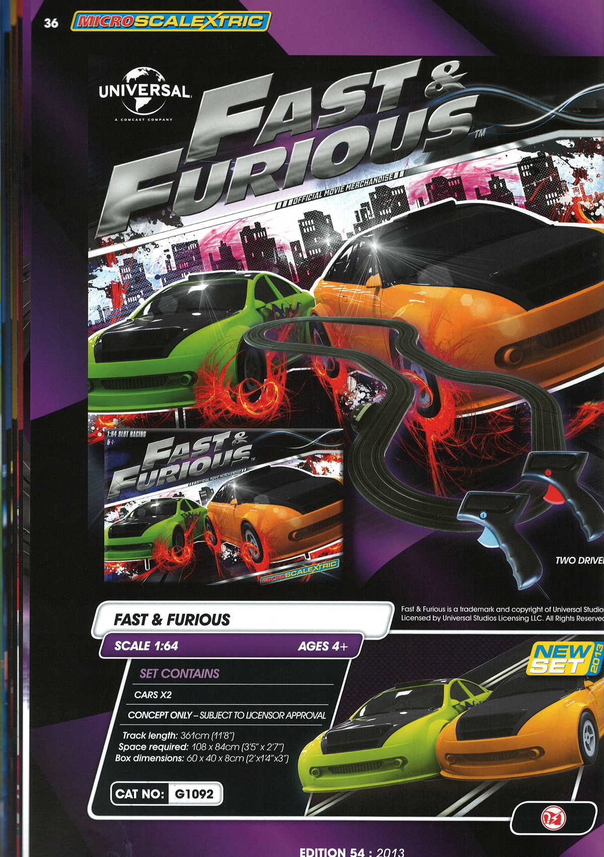 Scalextric Catalogue 2013 page 38