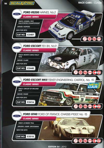 Scalextric Catalogue 2013 page 58