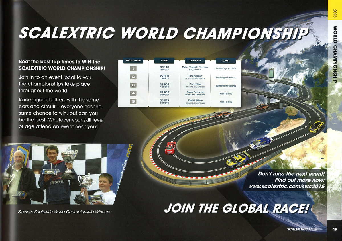 Scalextric Catalogue 2015 page 49