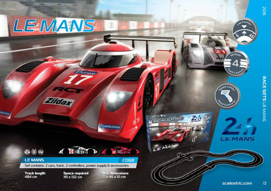 Scalextric Catalogue 2016 page 13