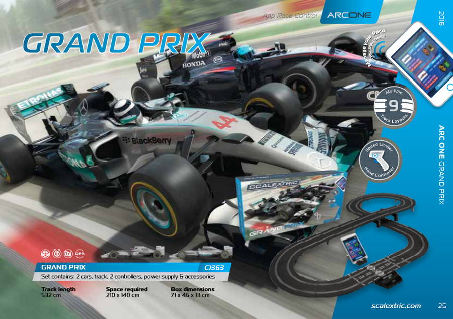 Scalextric Catalogue 2016 page 25
