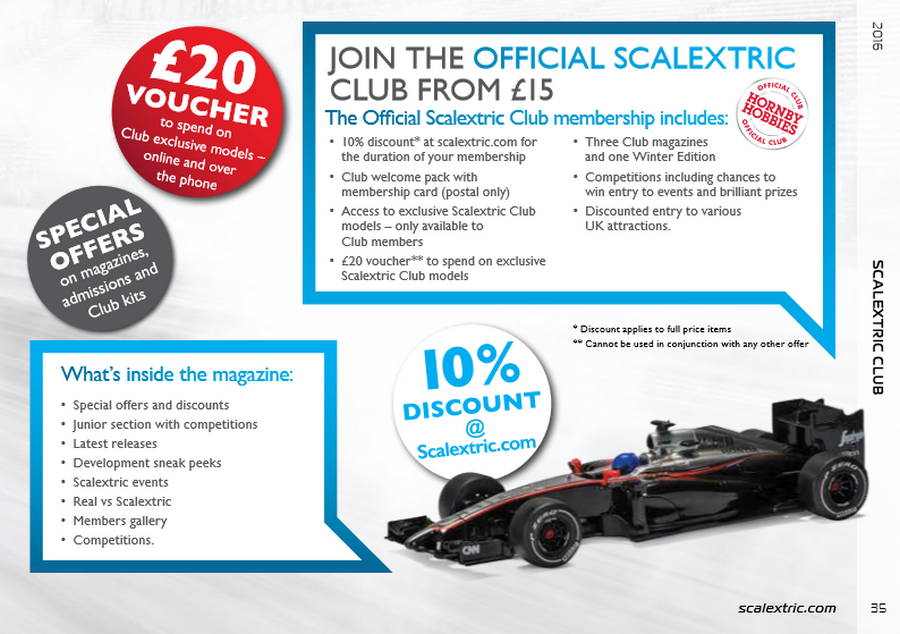 Scalextric Catalogue 2016 page 35