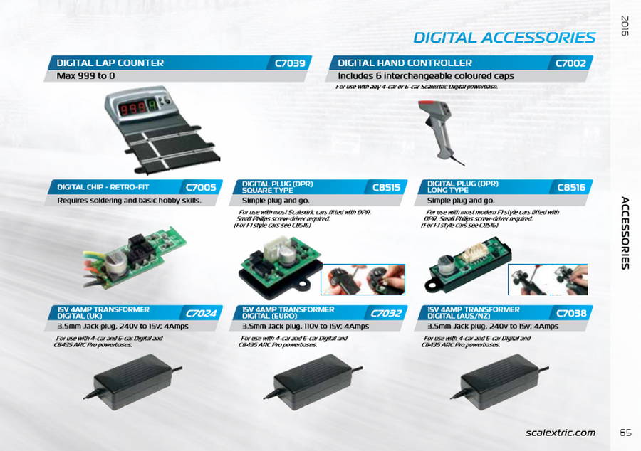 Scalextric Catalogue 2016 page 65