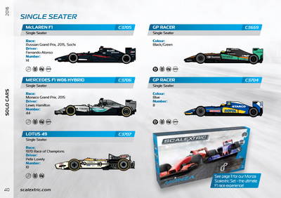 Scalextric Catalogue 2016 page 40
