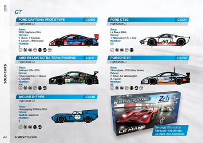Scalextric Catalogue 2016 page 42