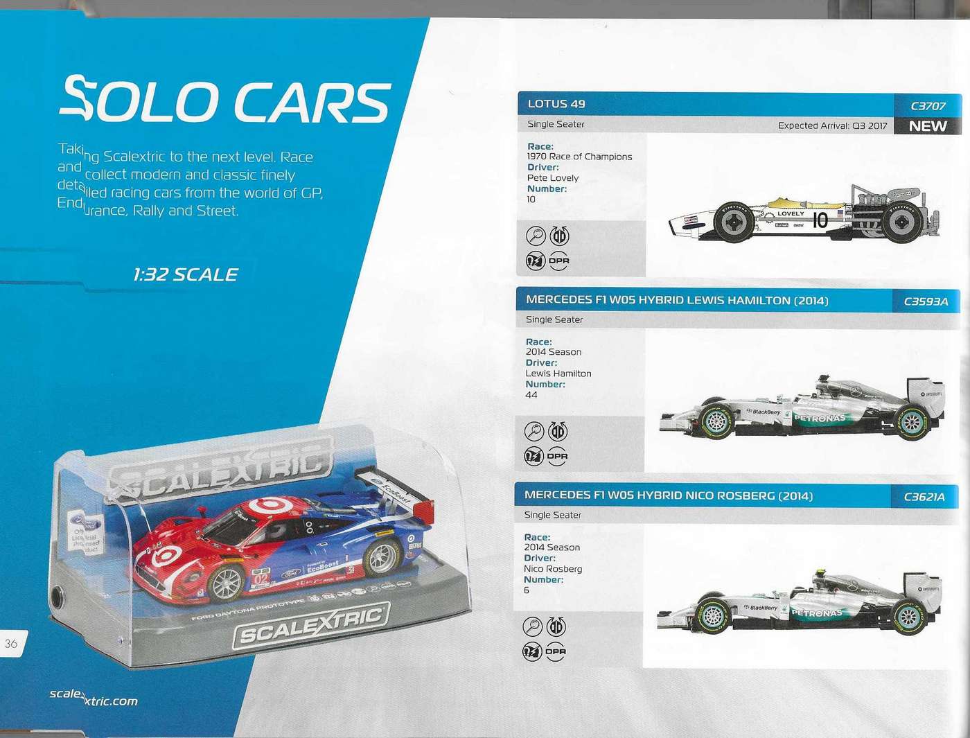 Scalextric Catalogue 2017 page 36