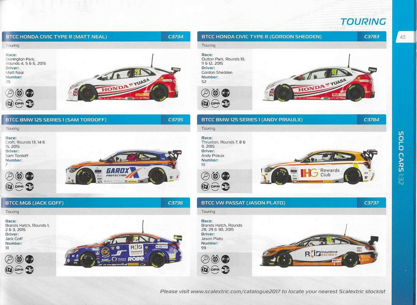 Scalextric Catalogue 2017 page 45