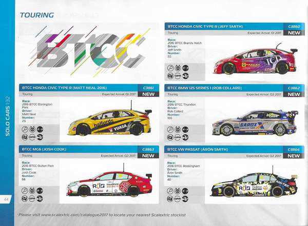 Scalextric Catalogue 2017 page 44