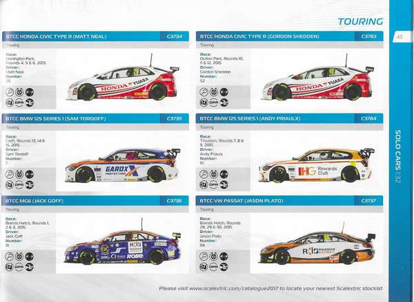 Scalextric Catalogue 2017 page 45