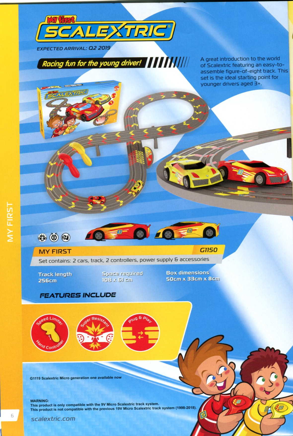 Scalextric Catalogue 2019 page 6