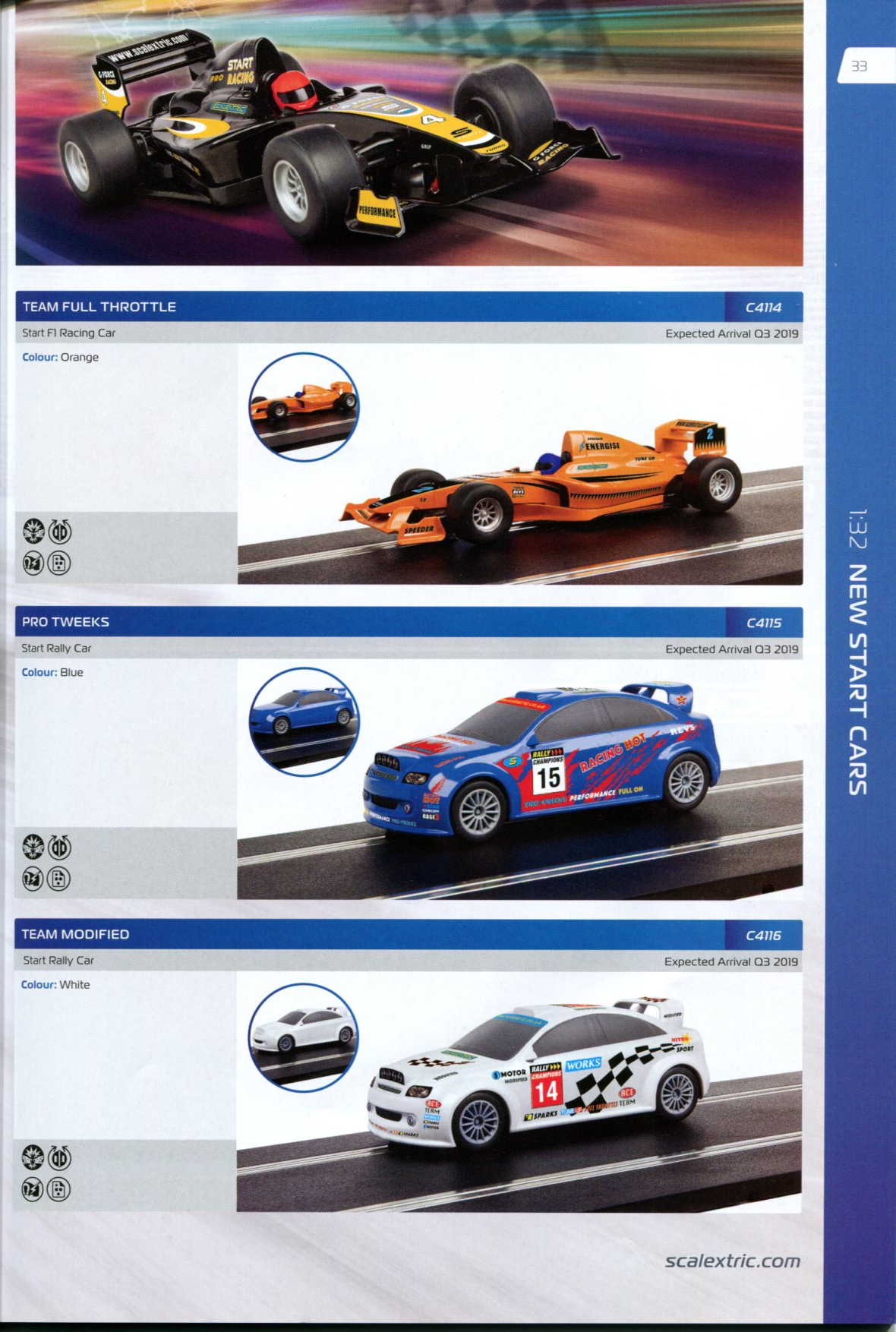 Scalextric Catalogue 2019 page 33