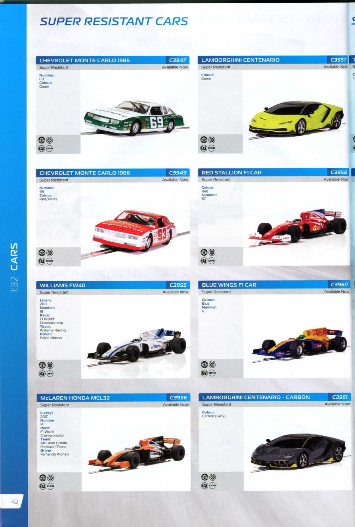 Scalextric Catalogue 2019 page 42