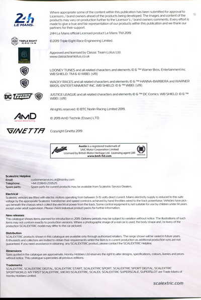 Scalextric Catalogue 2019 page 91