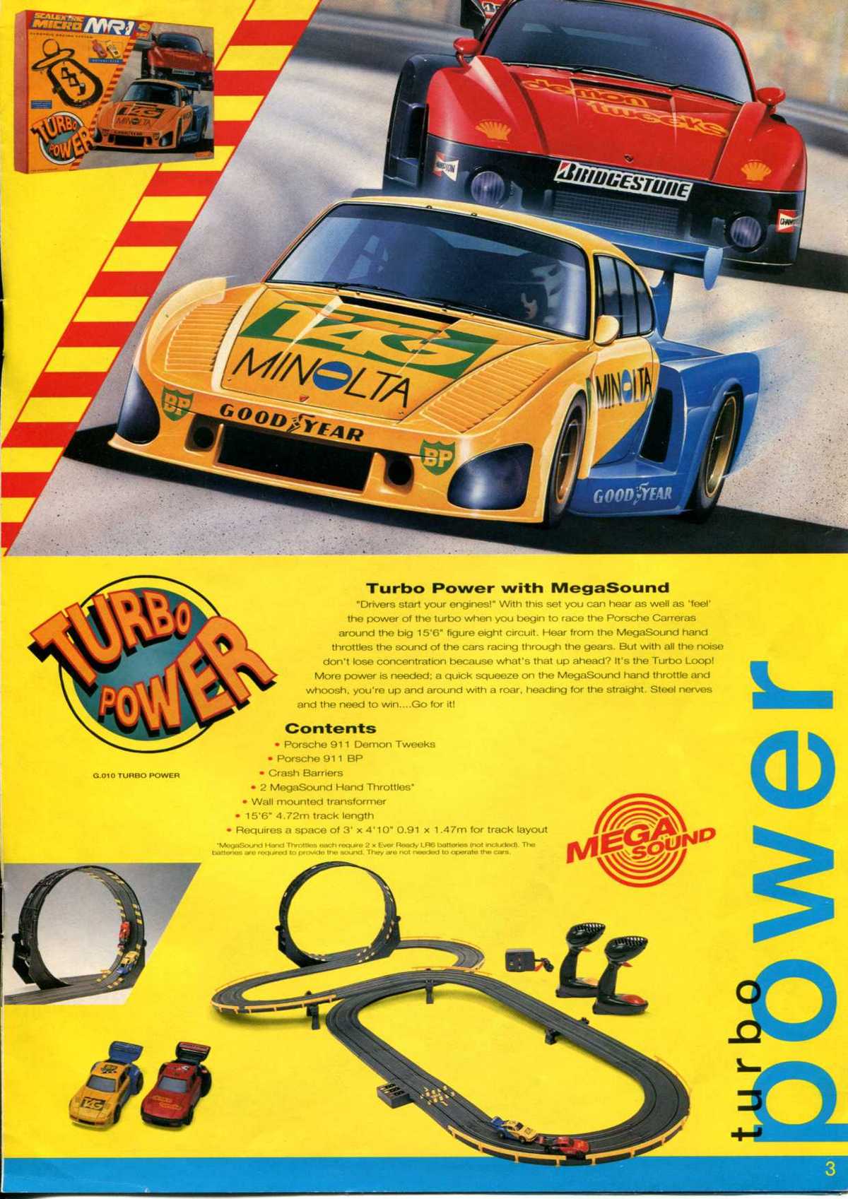 Scalextric Micro 1995 page 3