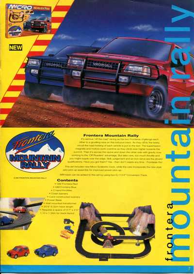 Scalextric Micro 1995 page 7