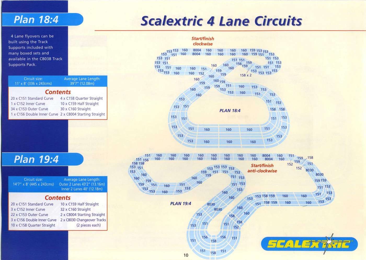 Scalextric Track Plans 4th Edition page 10