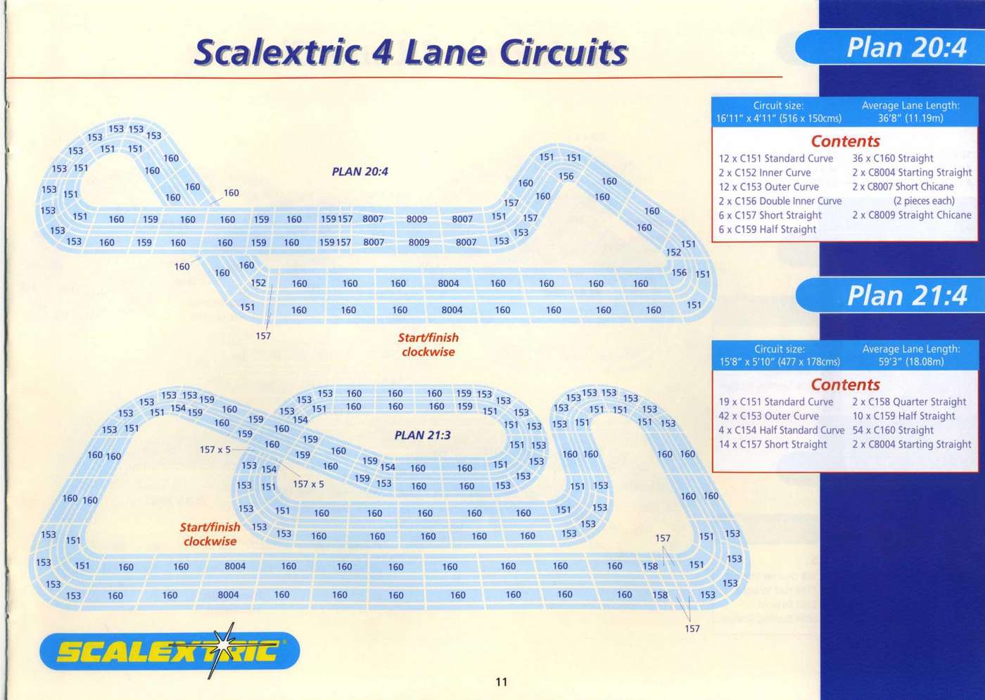 Scalextric Track Plans 4th Edition page 11