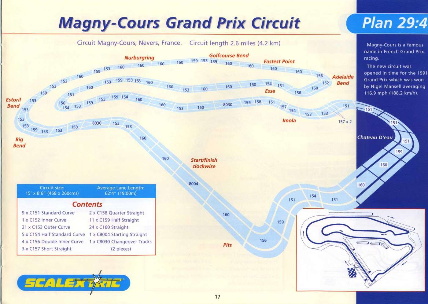 Scalextric Track Plans 4th Edition page 17