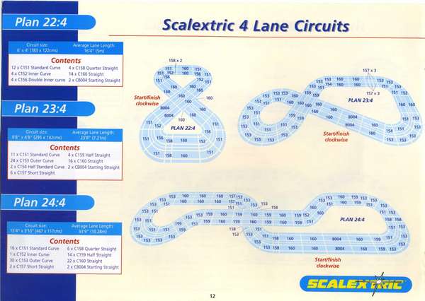 Scalextric Track Plans 4th Edition page 12