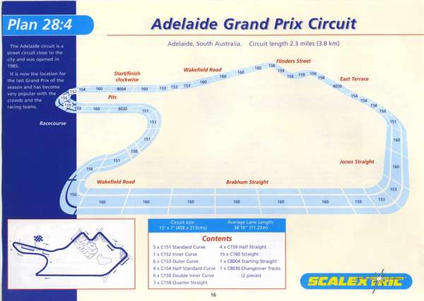 Scalextric Track Plans 4th Edition page 16
