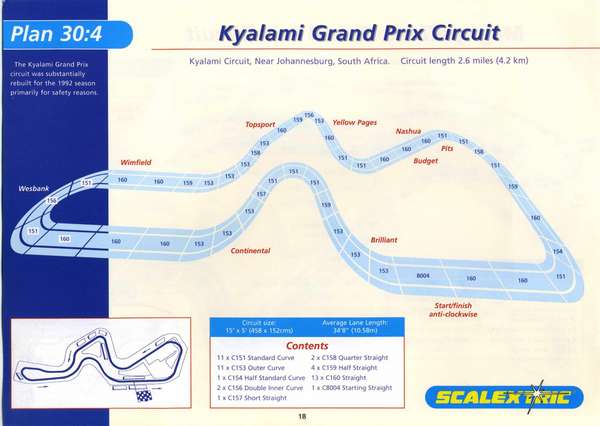 Scalextric Track Plans 4th Edition page 18