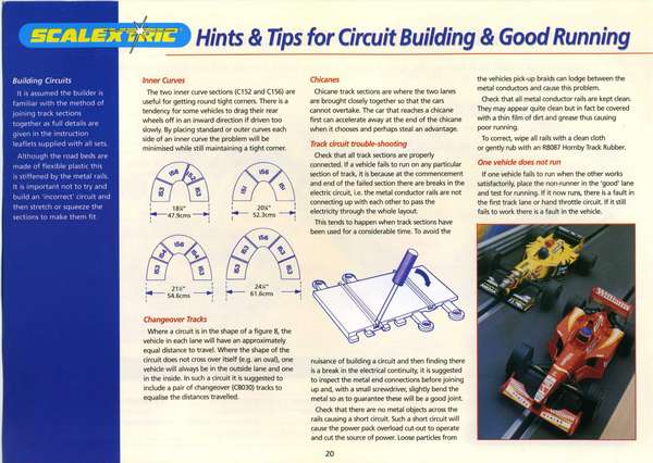 Scalextric Track Plans 4th Edition page 20