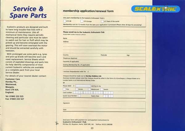 Scalextric Track Plans 4th Edition page 23