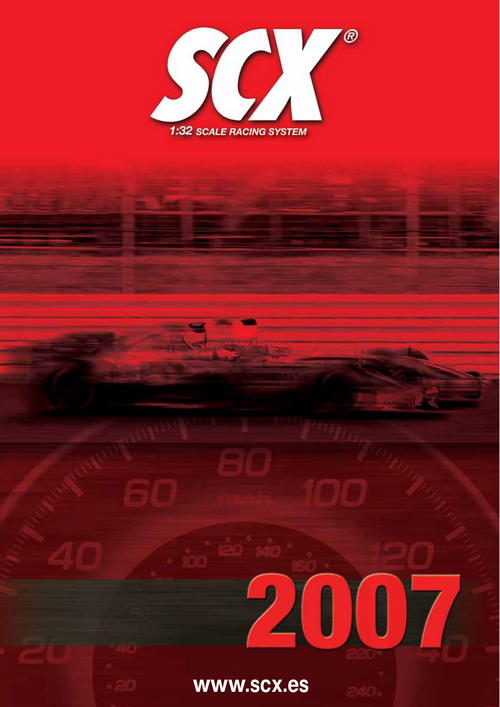 SCX catalogue 2007 cover