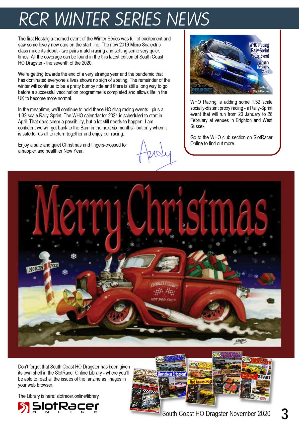 South Coast HO Dragster December 2020 page 3