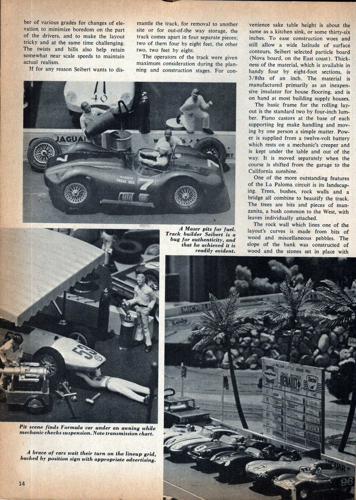 La Paloma slot track plans page 8