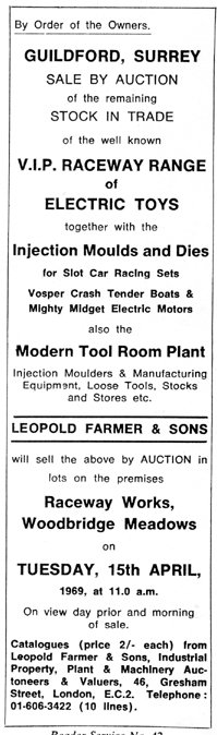 VIP LINK steerable suspension advert