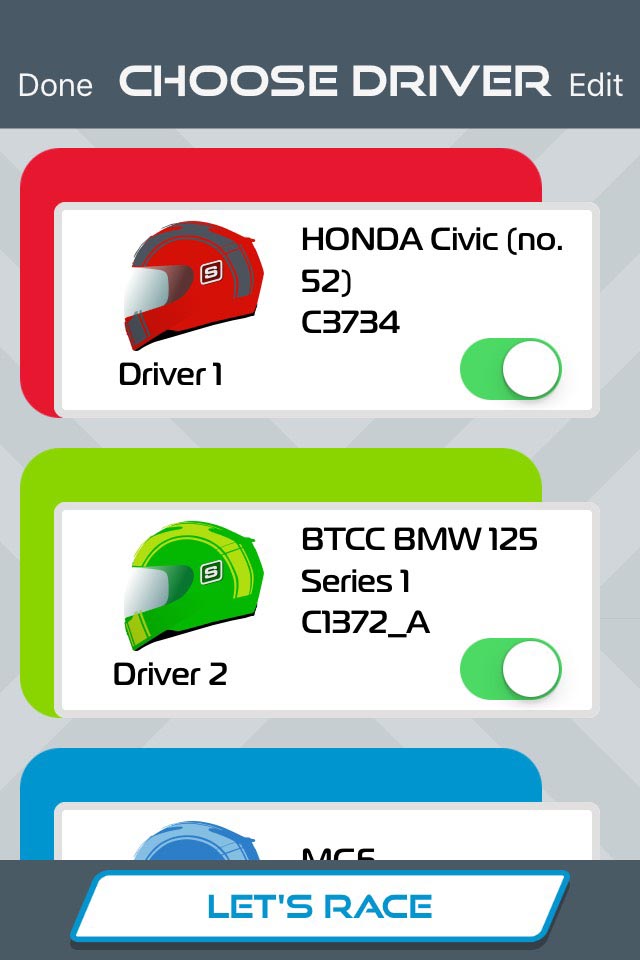 ARC Pro driver set up screen