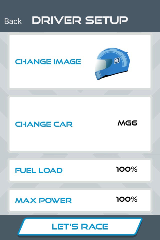 ARC Pro Driver set up screen