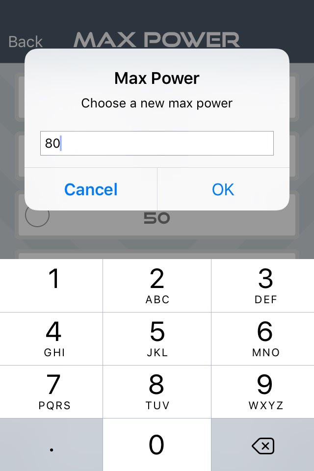 ARC Pro Driver set up screen