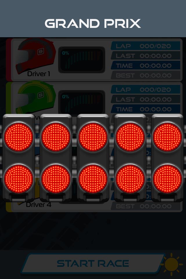 ARC Pro Grand Prix race screen
