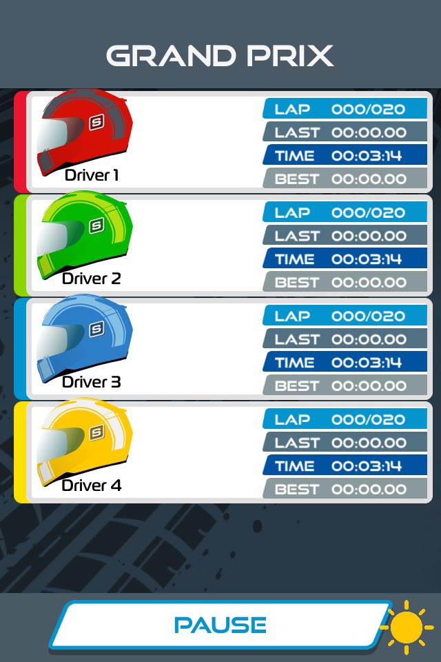 ARC Pro Grand Prix race screen