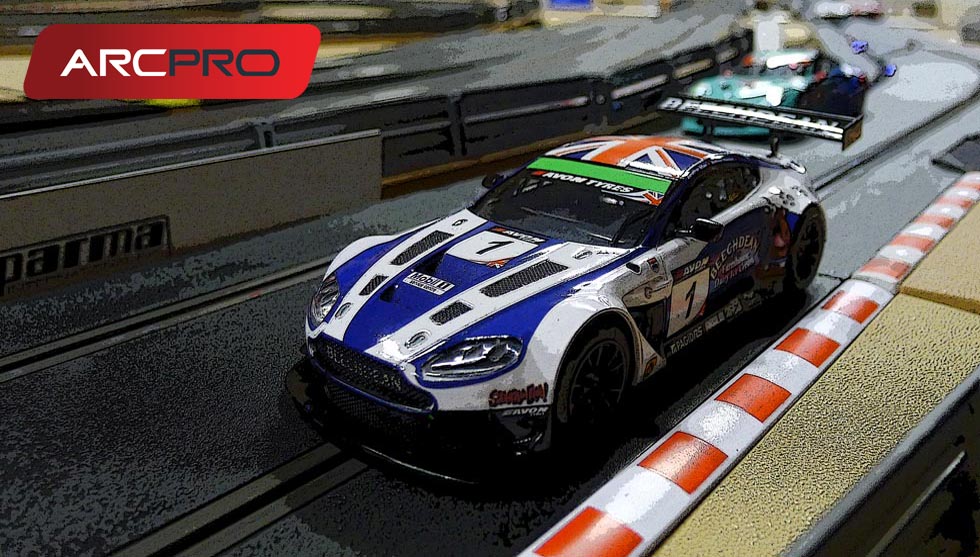 Scalextric Aston Martin car