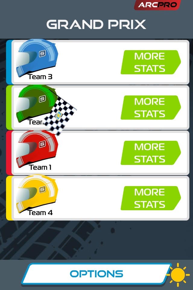 Sharing and saving results pages