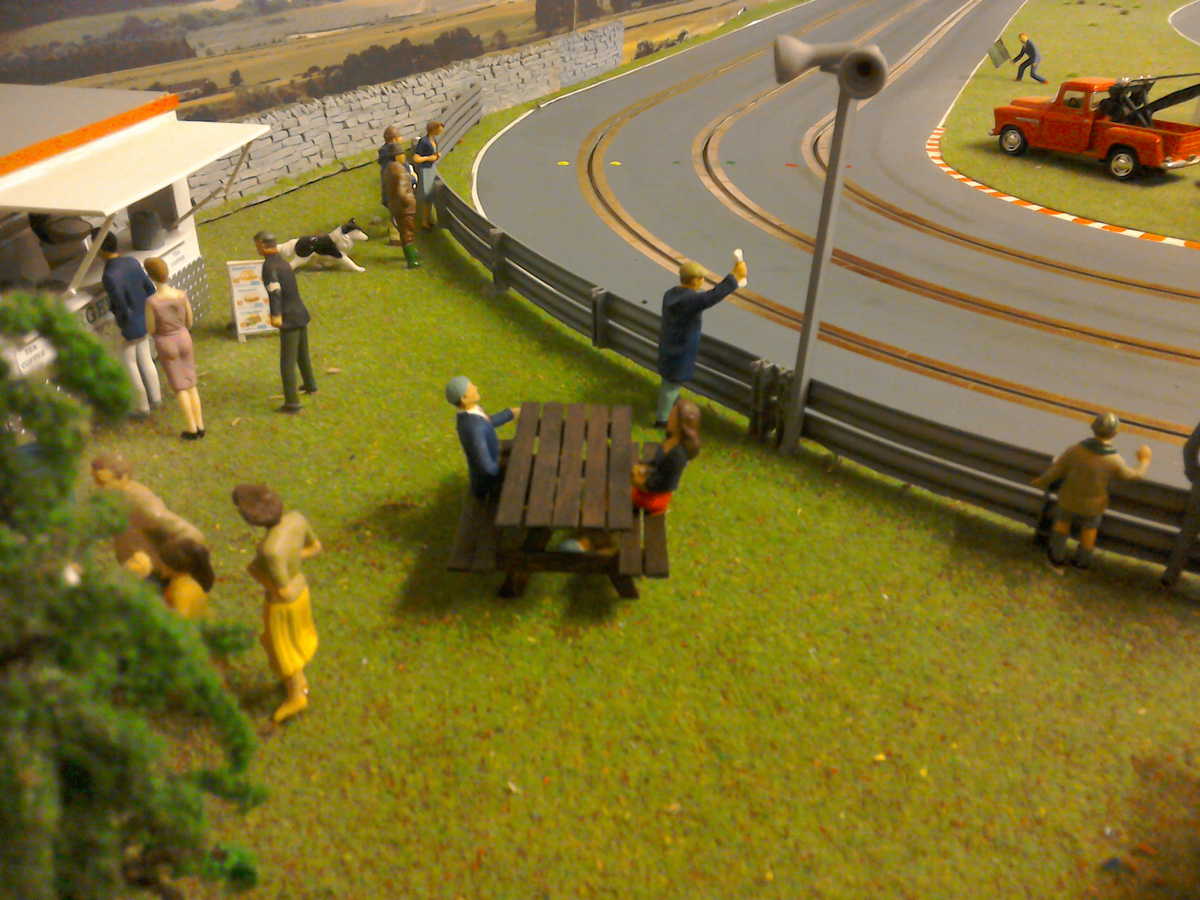 Shed in Garden slot track