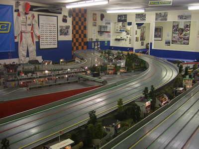 Presto Park routed slot track