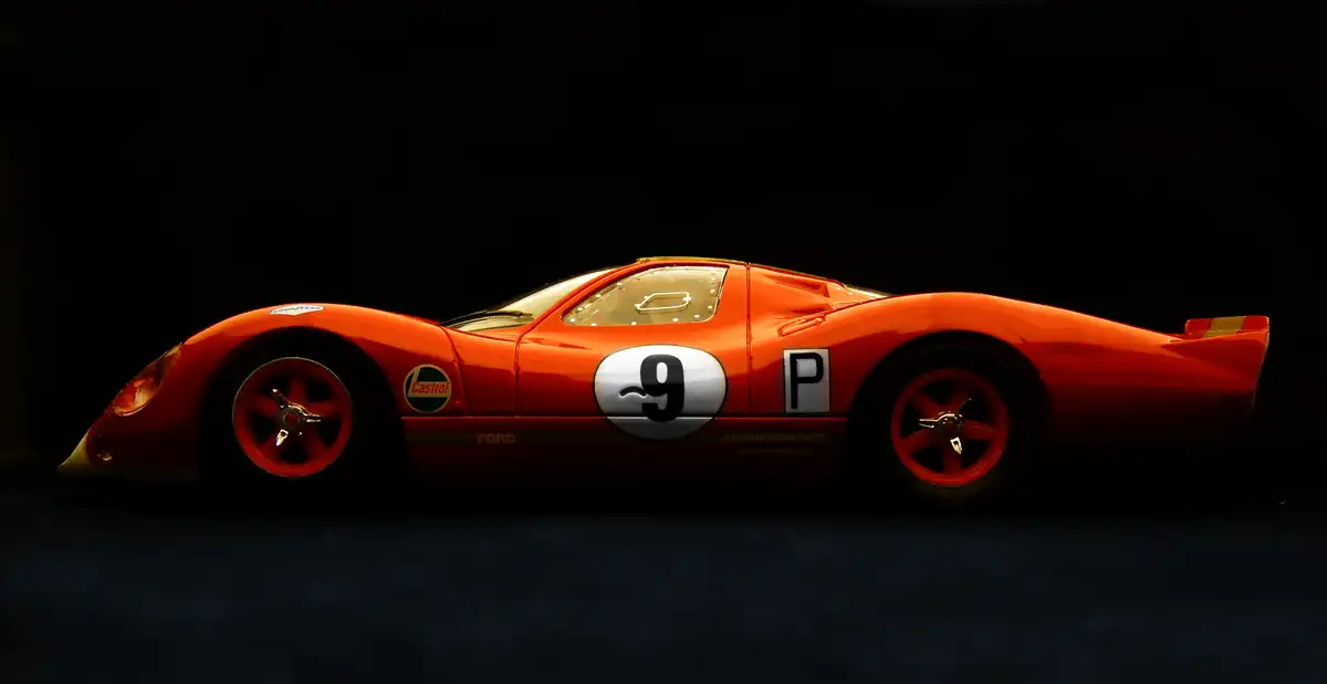 Slot car photograph